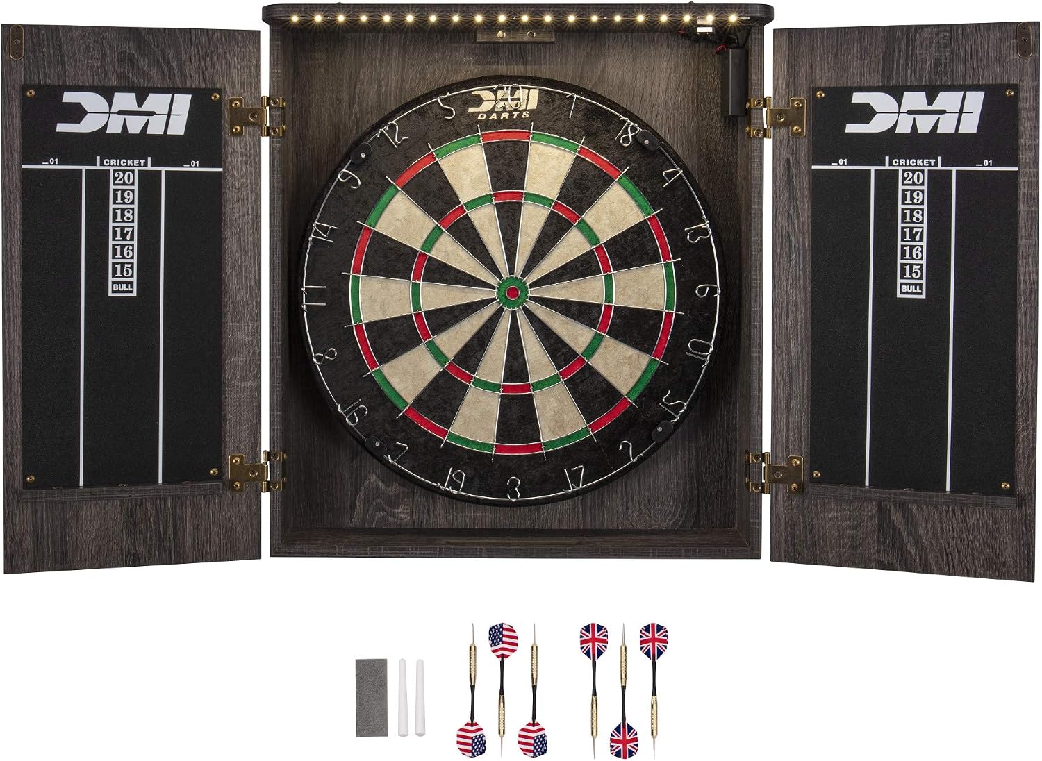 Electronic Dartboard Cabinet - Наборы шкафов для дартса Paris Bristle