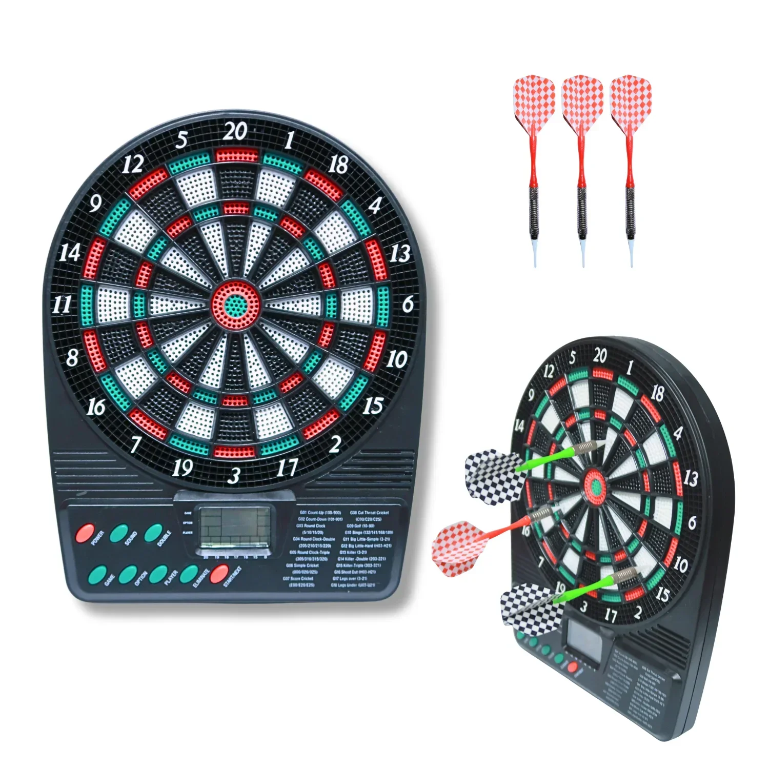Electronic Dartboard Cabinet - Портативная электронная дартс-доска - настенная и