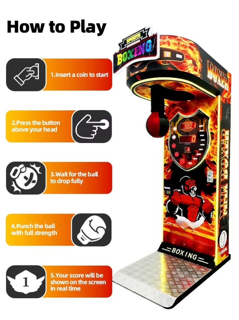 Боксерский автомат: Аркадная и – обзор и цена Boxing Machine Arcade