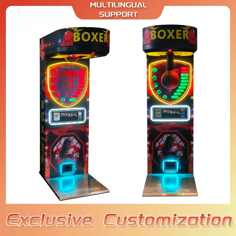 Новейший игровой автомат-трена – обзор и цена Boxing Machine Arcade