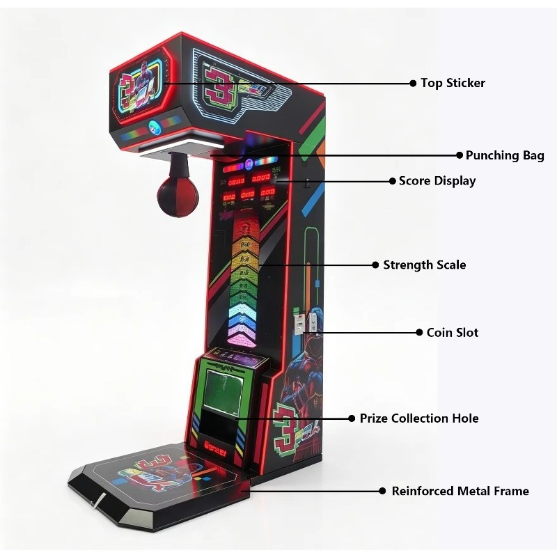 Электронный боксерский симулят – обзор и цена Boxing Machine Arcade