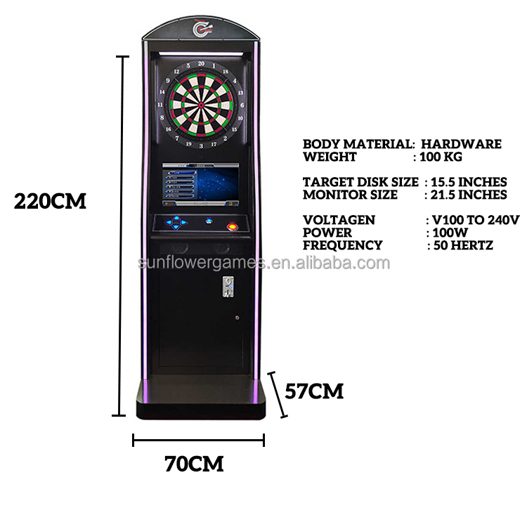Аркадный дартс-автомат с индив – обзор и цена Electronic Dartboard Cabinet
