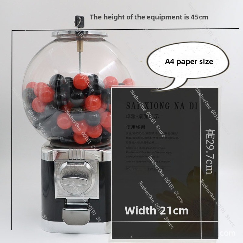 25-дюймовый ручной автомат для – обзор и цена Prize Capsule Toy Machine