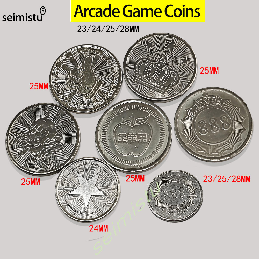 100 шт., жетоны из нержавеющей – обзор и цена Arcade Ticket Machine
